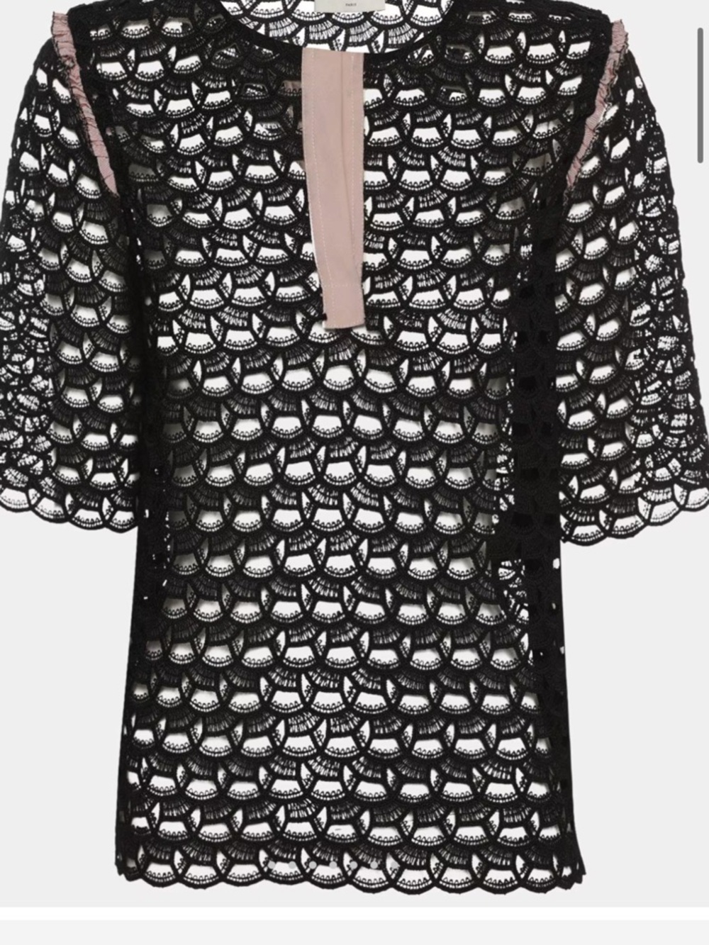 Sandro Paris Lace Shirt